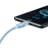 BASEUS kabel Typ C do Typ C Explorer Power Delivery 100W 1m niebieski P10319703311-00 / CB000043