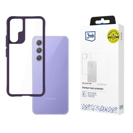 3MK Satin Armor Case+ Sam A54 5G fioletowy/purple