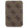 Zestaw Guess GUBPM5P15X4GEMGW iPhone 15 Pro Max 6.7" hardcase + Powerbank 5000mAh MagSafe brązowy/brown 4G Metal Logo