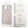Guess GUHMP14SHGCFSEP iPhone 14 6.1&quot; pink/pink hard case GCube Stripes MagSafe