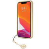 Guess GUHCP14XGF4GGR iPhone 14 Pro Max 6.7" szary/grey hardcase 4G Charms Collection