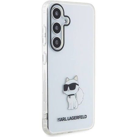 Etui Karl Lagerfeld IML Choupette na Samsung Galaxy S24+ - przezroczyste