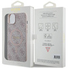 Oryginalne Etui GUESS Hardcase GUHMP15SG4GFRP do iPhone 15 (Kompatybilny z Magsafe / 4G Ring classic logo / różowy)