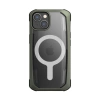 Raptic X-Doria Secure Case etui iPhone 14 Plus z MagSafe pancerny pokrowiec zielony
