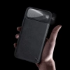Nillkin CamShield Leather S Case iPhone 14 Pro case with camera cover blue