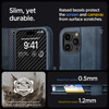 Spigen Wallet S Pro case for iPhone 15 Pro - navy blue