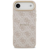 GUESS futerał do IPHONE 17 Air kompatybilny z MagSafe GUHMP17MP4MSEGCP (PU 4G W/ Classic) różowy