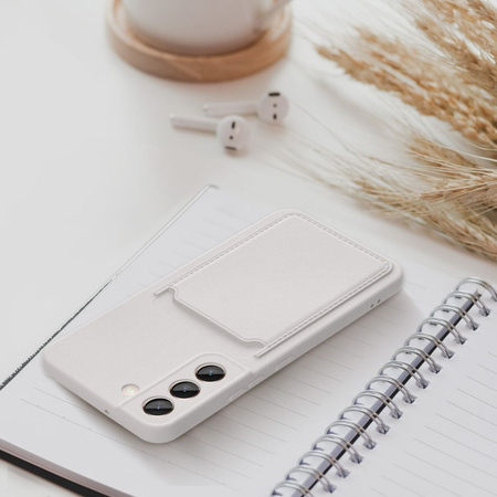 Futerał CARD CASE do SAMSUNG S24 Ultra biały