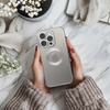 Futerał GLAM do IPHONE 15 Pro Max srebrny