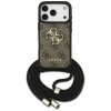 Etui Guess 4G Big Logo Cord Stap Crossbody na iPhone 17 Pro - brązowe