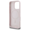 Karl Lagerfeld Silicone Case Heads Print MagSafe for iPhone 16 Pro Max - Pink