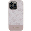 Original Case APPLE IPHONE 15 PRO Guess Hardcase 4G Stripe Collection (GUHCP15LG4GLPI) pink