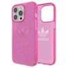 Adidas OR Protective iPhone 13 Pro / 13 6.1 "Clear Case Glitter pink / pink 47121