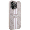 Guess nakładka do iPhone 15 Pro Max 6,7&quot; GUHMP15LP4RPSP HC MAGSAFE 4G PRINTED STRIPES różowa