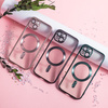 Nakładka Color Chrome Mag do iPhone 16 6,1&quot; różowo-złota