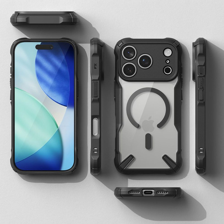 RINGKE FUSION X MAGNETIC MAGSAFE IPHONE 17 PRO MAX BLACK