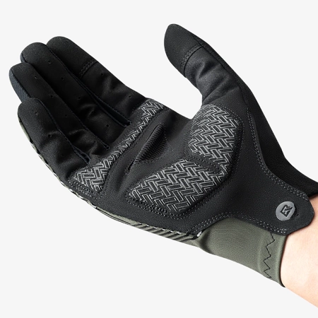 Rockbros cycling gloves spring/summer/autumn, full, size: L - black