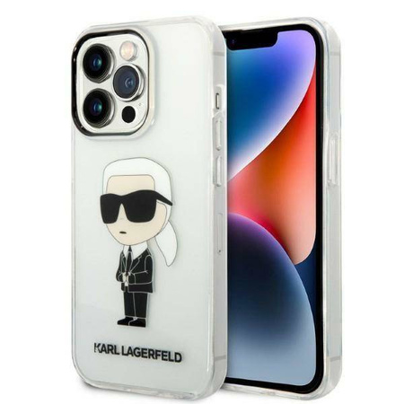 Karl Lagerfeld IML NFT Ikonik - Etui iPhone 14 Pro Max (przezroczysty)