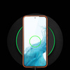Dux Ducis Yolo elegante Hülle aus ökologischem Leder für Samsung Galaxy S22+ (S22 Plus) orange
