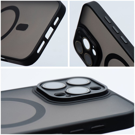 Futerał VARIETE MAG COVER kompatybilny z MagSafe do IPHONE 15 czarny