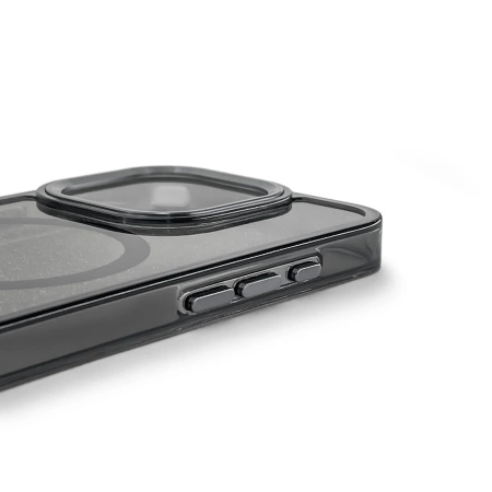 Glitter Case mit MagSafe für Samsung Galaxy A36 5G - Schwarz