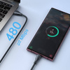 Joyroom kabel USB - USB C 3A Surpass Series do szybkiego ładowania i transferu danych 1,2 m czarny (S-UC027A11)