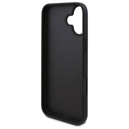 Original Handyhülle IPHONE 16 Guess Hardcase New 4G Triangle (GUHCP16SPG4GPK) schwarz