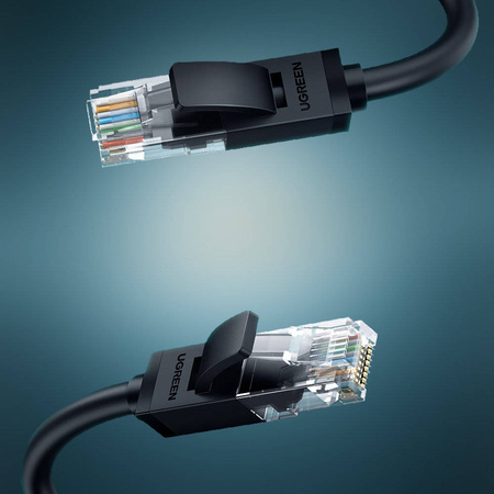 Ugreen flat LAN Ethernet Cat. 6 2m black (NW102)