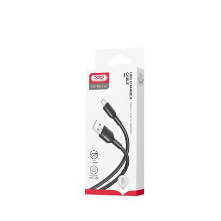 Kabel 2.1A 1m USB - USB-C XO NB212 biały