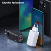 USAMS Ład. siec. 1xUSB-C+1xUSB T47 65W PD Fast Charging Super Si biały/white CC153TC02  (US-CC153)