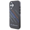 Original Case IPHONE 16 PLUS BMW Hardcase Motosport IML Random Stripes (BMHCP16M23HTRAK) black