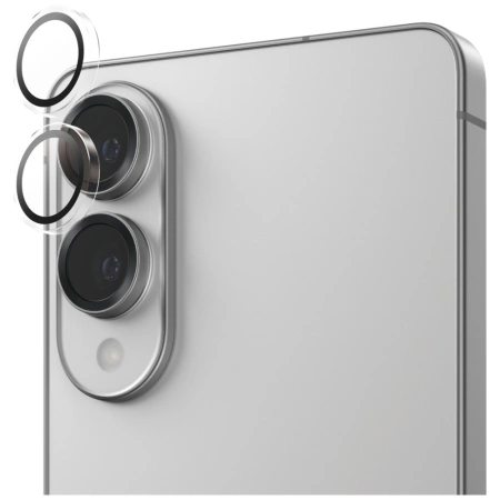 Szkło hartowane na obiektyw PanzerGlass Hoops Lens Protector na Samsung Galaxy S25 Edge - przezroczyste