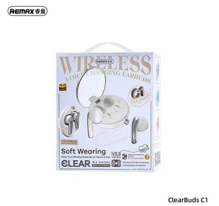 REMAX TWS C1 BT 5.3 ENC BLUE Bluetooth headphones