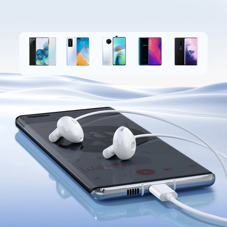 Joyroom JR-EC05 USB-C In-Ear-Kopfhörer – Weiß