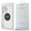 Guess IML Metal Colored Circle Classic Logo MagSafe - Etui do iPhone 16 (czarny)