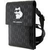 Bag Karl Lagerfeld Saffiano Monogram Choupette (KLWBSAKHPCK) black