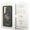 Oryginalne Etui GUESS Hardcase GUHCS24S4GMGGR do Samsung S24 (Leather 4G Metal Logo / czarny)