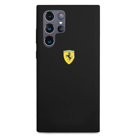 Ferrari FESSIHCS22LBK S22 Ultra S908 black / black hardcase On Track Silicone