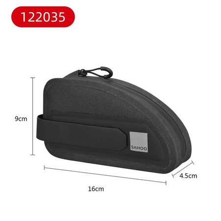 Torba rowerowa na ramę rowerową z zamkiem 0,3L  SAHOO 122035.