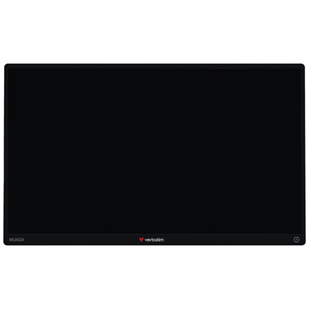 Monitor przenośny dotykowy Verbatim ALU  13.3" WUXGA z powerbankiem 5000mAh czarny 32087