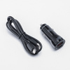 BLUE STAR ładowarka samochodowa 3A 25W Typ C + USB A + kabel Typ C do Lightning PD QC3.0 AFC PPS czarna