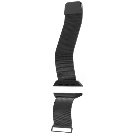 Puro 'MILANESE' Watch band for Apple Watch 42-44-45-49m, black