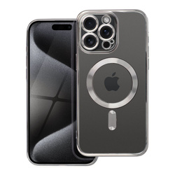 Futerał Electro Mag Cover kompatybilny z MagSafe do IPHONE 15 PRO MAX tytanowy szary