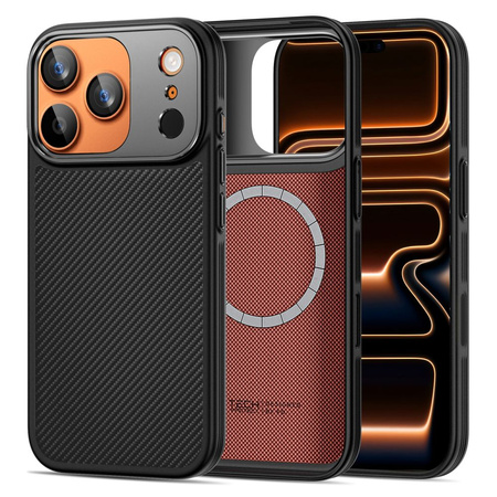 TECH-PROTECT KEVLAR ARAMID MAGSAFE IPHONE 17 PRO BLACK