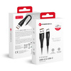 Kabel USB A do USB C Forcell F-Energy QC4.0 3A 66W Silicone 1 m C342 czarny