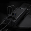 Baseus car power inverter 150W 12V / 500W 220V (EU and CN plug) black (CGNB000101)