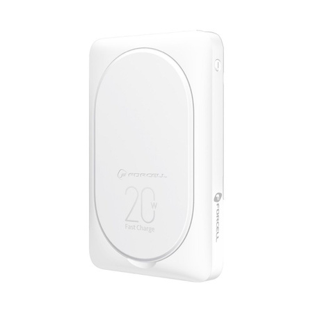 FORCELL Powerbank F-Energy MagStand F10K2 10 000mAh 20W kompatybilny z MagSafe biały