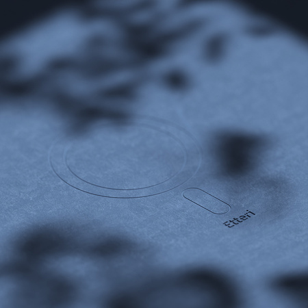 Nakładka Etteri Silicone Mag do iPhone 15 6,1" ciemnoniebieska