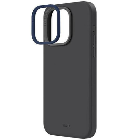 Etui APPLE IPHONE 15 PRO MAX UNIQ Lino Hue Magclick Charging szare