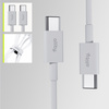 Allity kabel AUC-03 USB-C - USB-C 2,0 m 60W biały